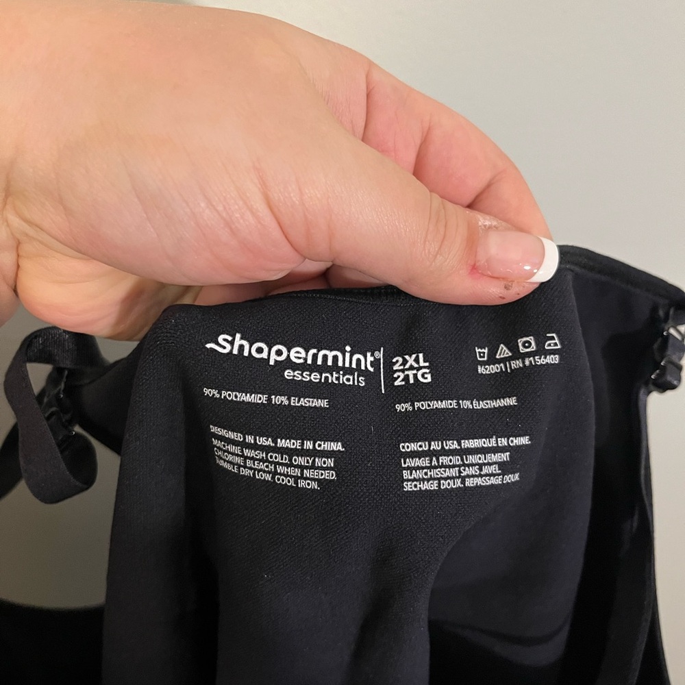 Shapermint Essentials Women's Black Shapewear Cam… - image 4